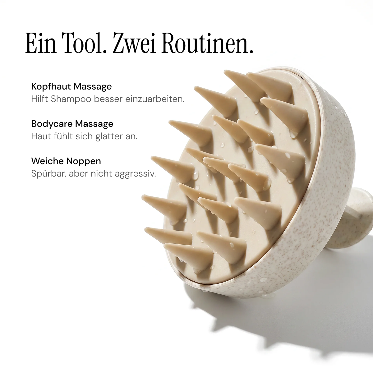 Doyoo Scalp & Body – Massagebürste für Kopfhaut & Beine