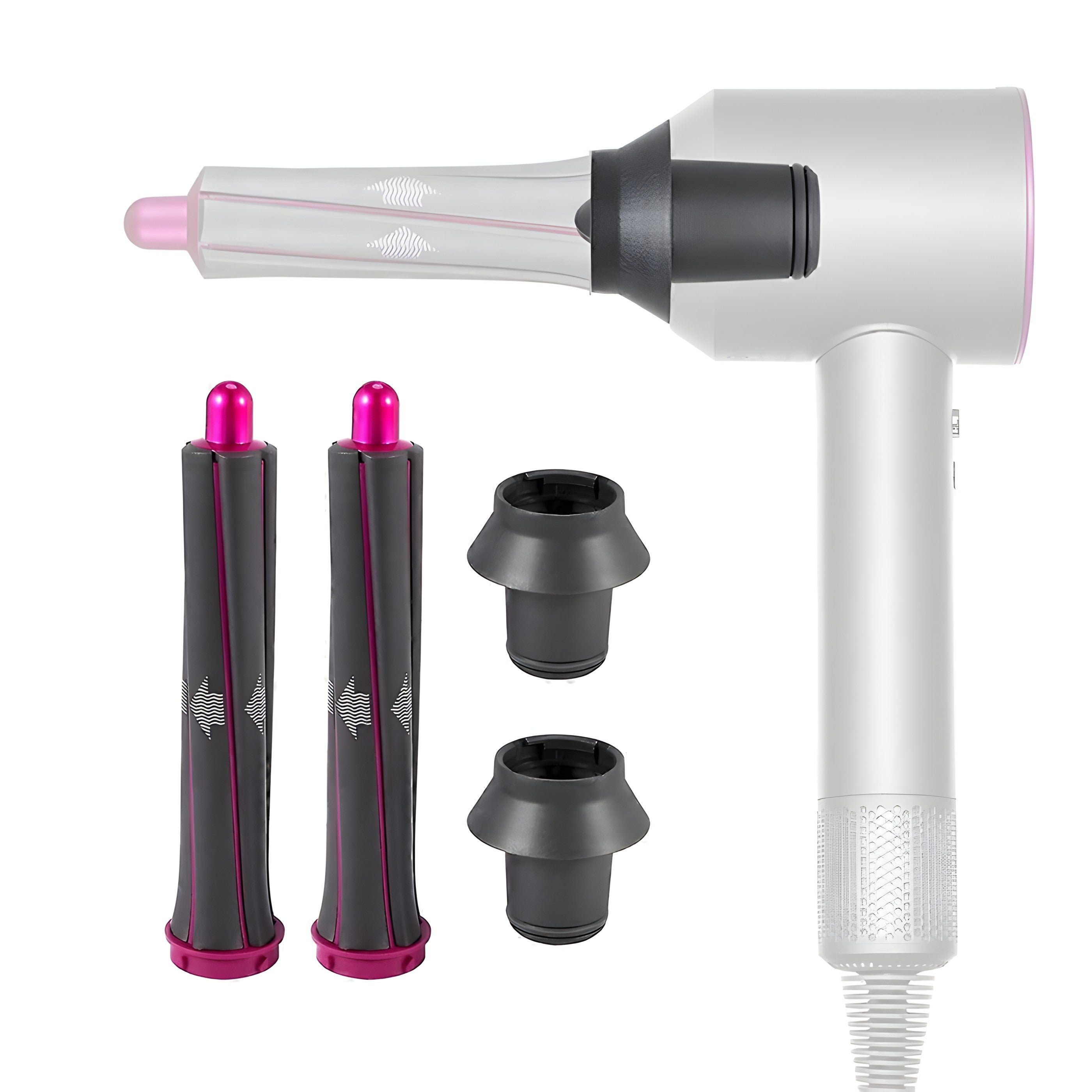 5-teiliges AirWrap-Aufsatzset für Doyoo AirPro Supersonic – Locken & Volumen